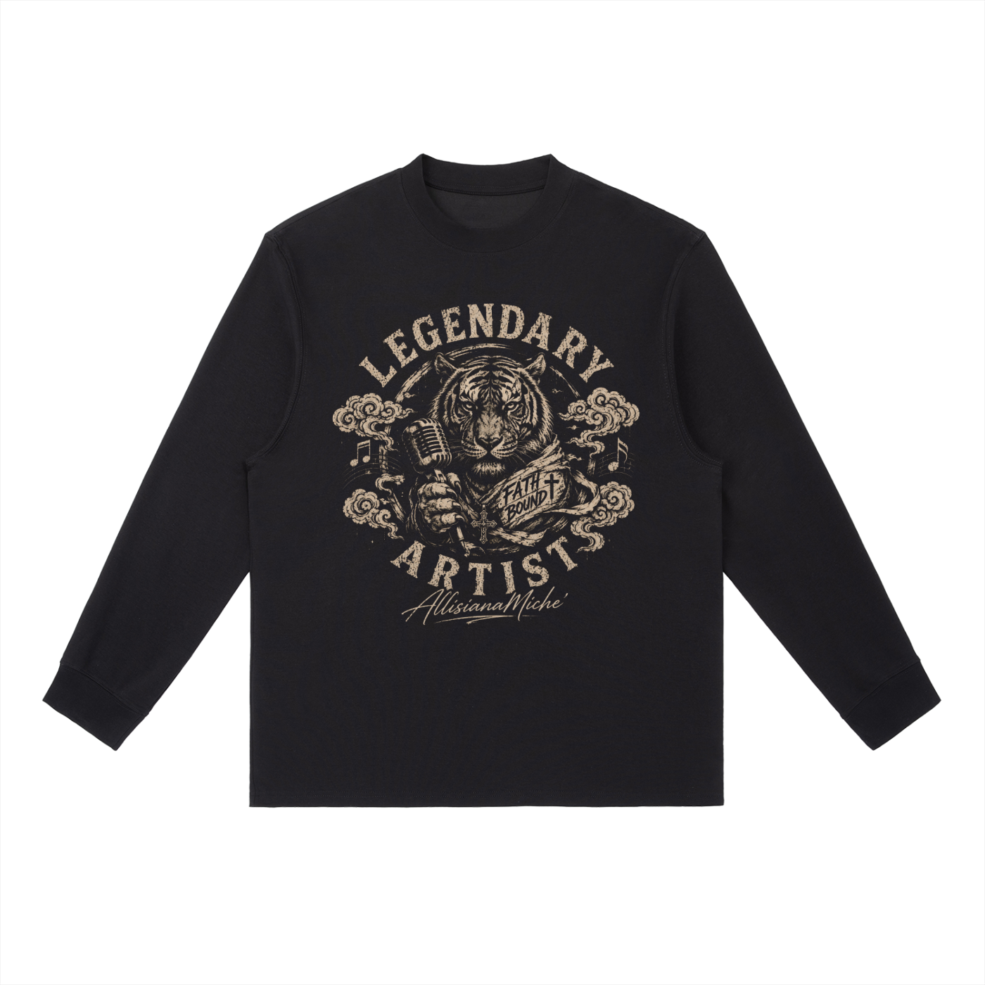 LPC,Legendary,Artist,Tiger,Vintage,Essential,AllisianaMiche,Sweatshirt,Fall,Winter