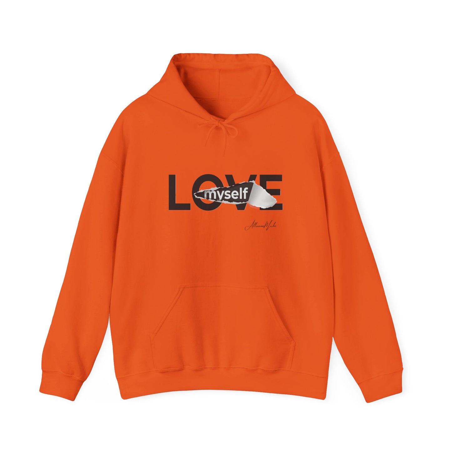 LOVE MYSELF Unisex Heavy Blend™ Hooded Sweatshirt