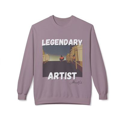 LEGENDARY ARTIST Unisex Midweight Softstyle Fleece Crewneck Sweatshirt