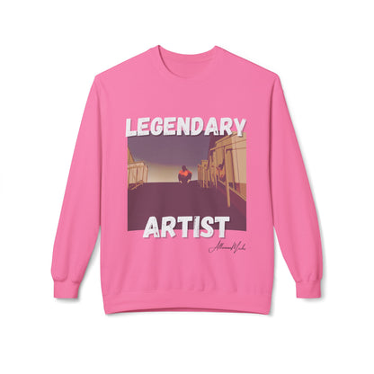 LEGENDARY ARTIST Unisex Midweight Softstyle Fleece Crewneck Sweatshirt