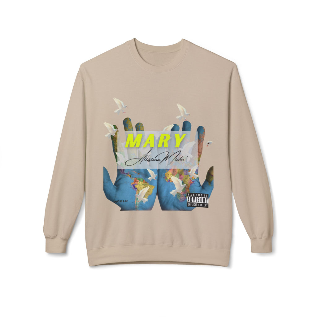 MARY Unisex Midweight Softstyle Fleece Crewneck Sweatshirt