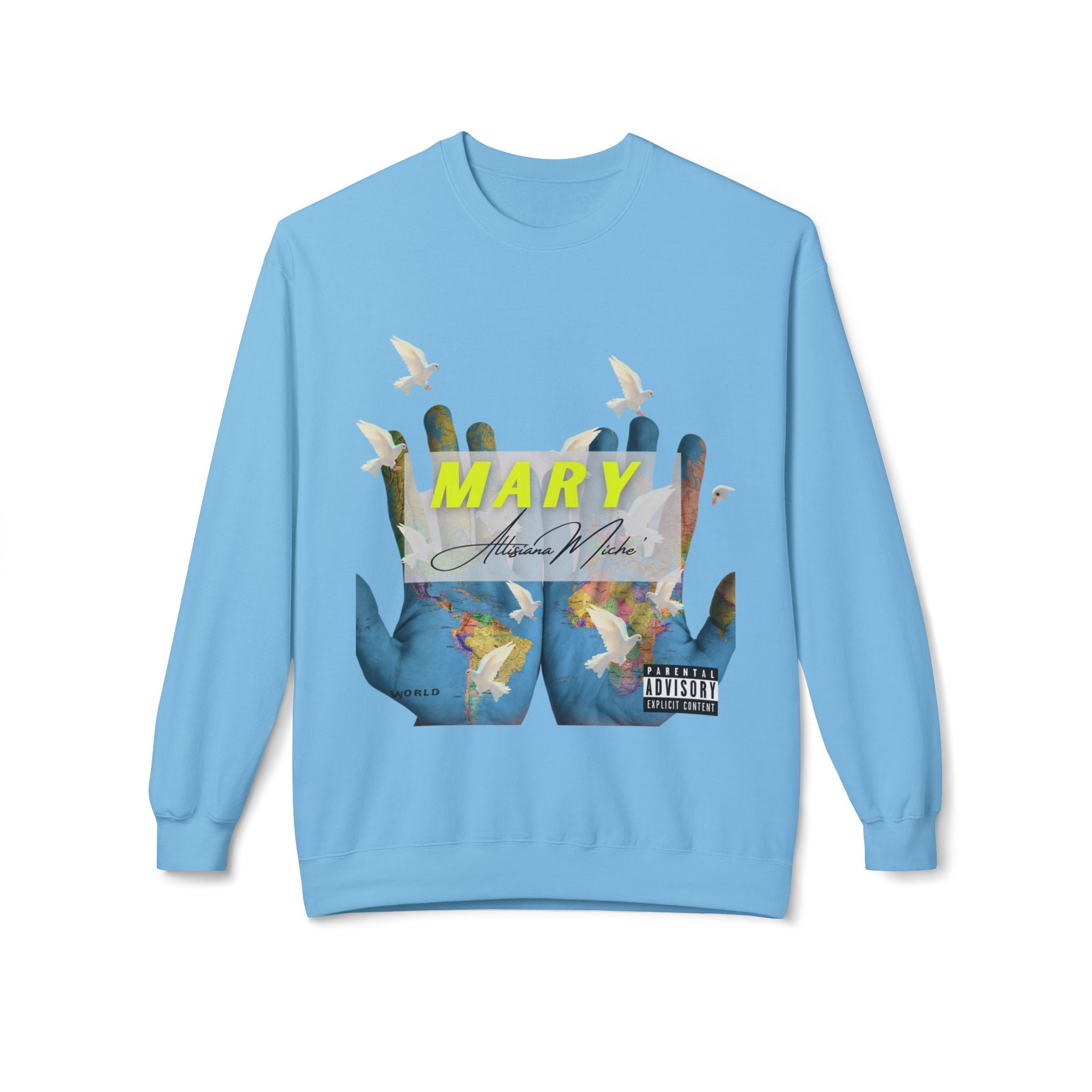 MARY Unisex Midweight Softstyle Fleece Crewneck Sweatshirt