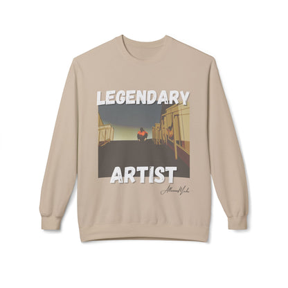 LEGENDARY ARTIST Unisex Midweight Softstyle Fleece Crewneck Sweatshirt