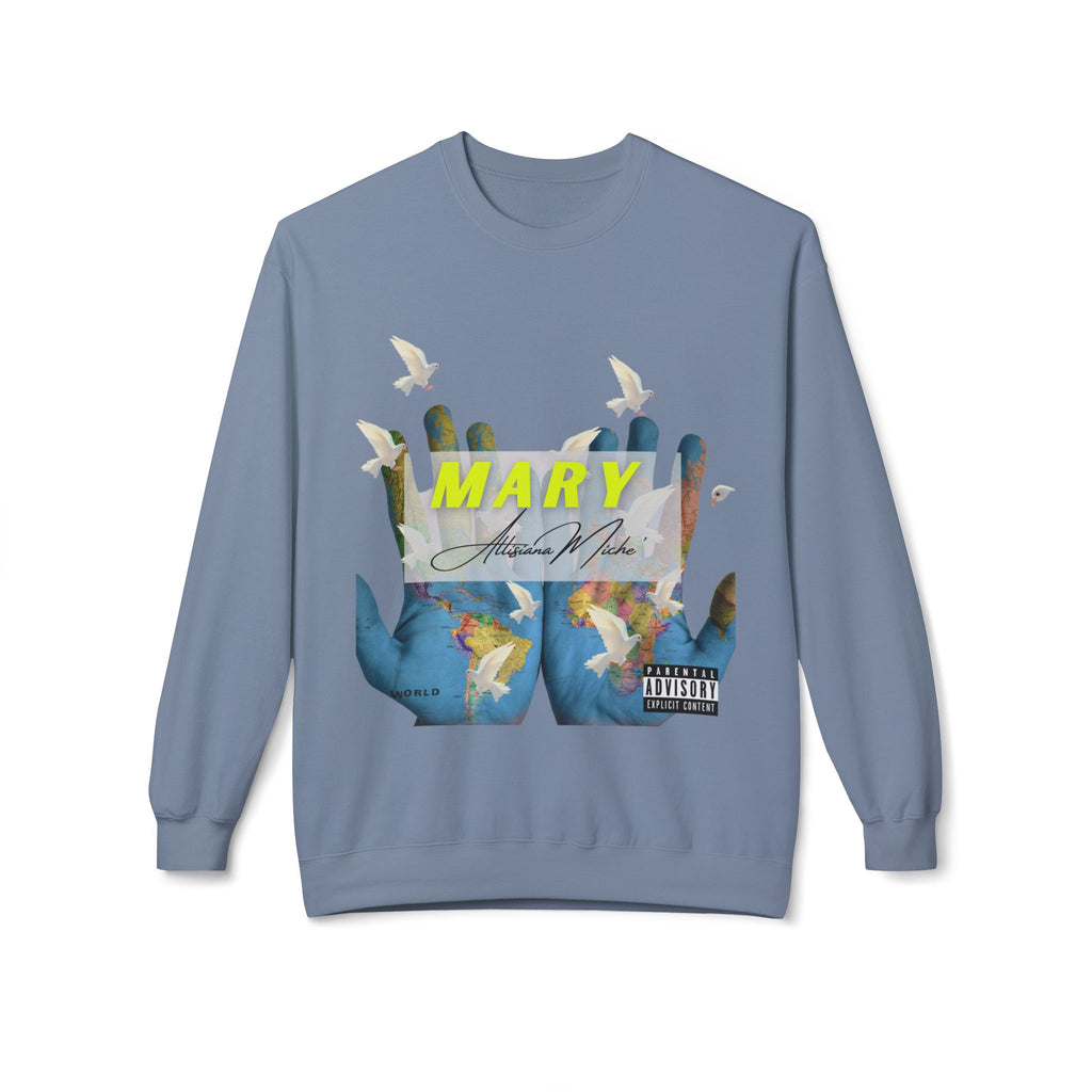 MARY Unisex Midweight Softstyle Fleece Crewneck Sweatshirt