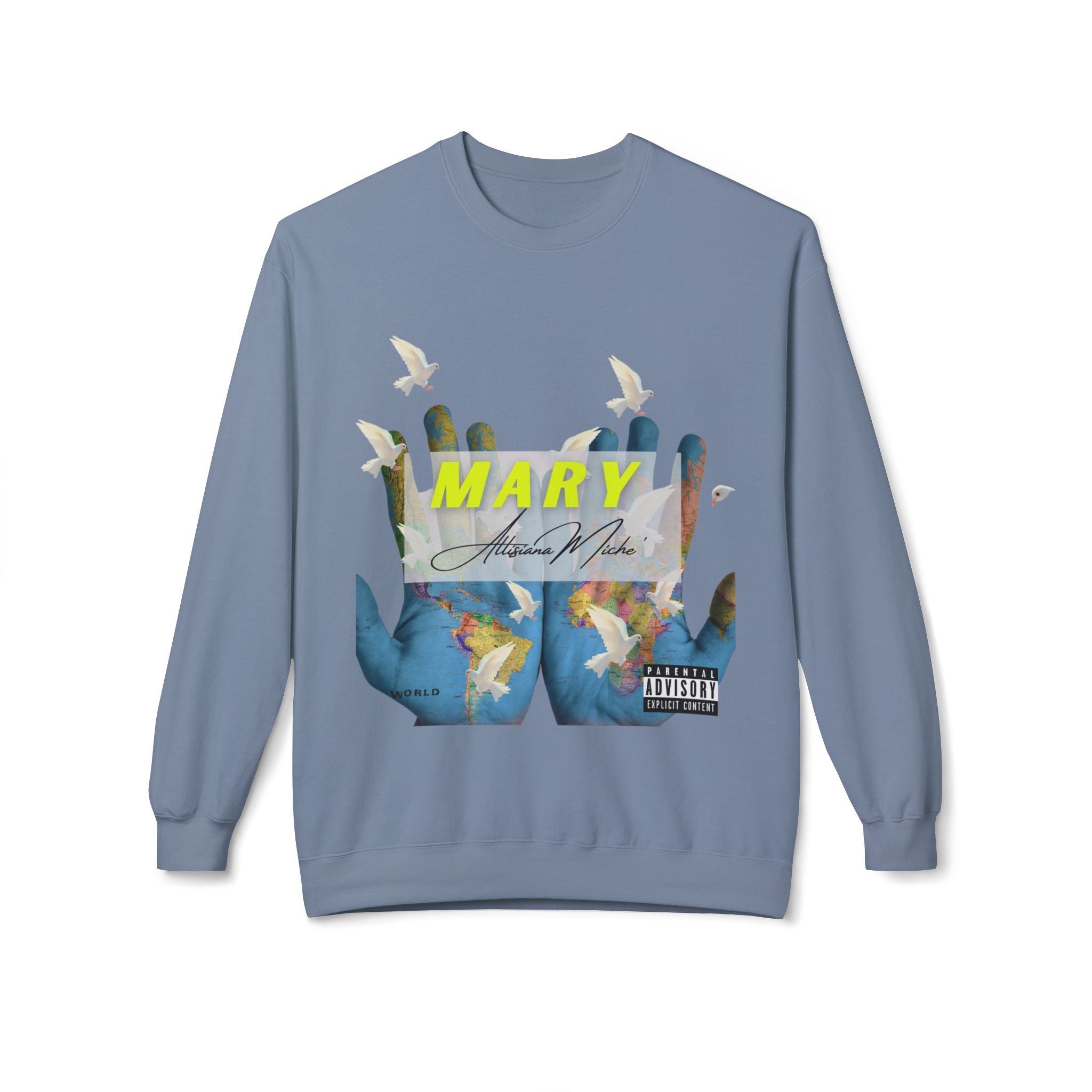 MARY Unisex Midweight Softstyle Fleece Crewneck Sweatshirt