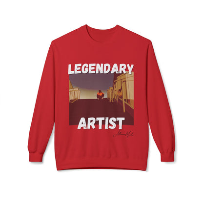 LEGENDARY ARTIST Unisex Midweight Softstyle Fleece Crewneck Sweatshirt