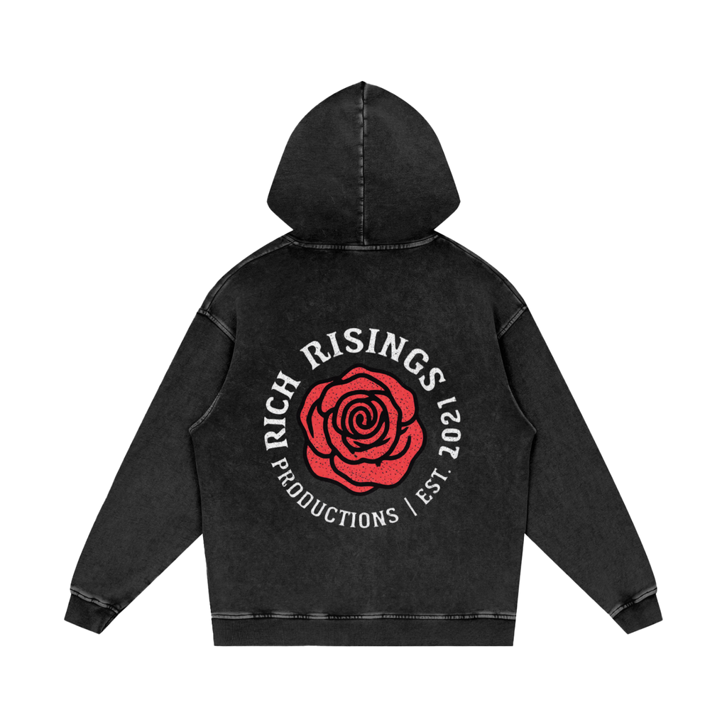 Legendary Artist - Austin - Snow Washed Loose Cotton Hoodie
