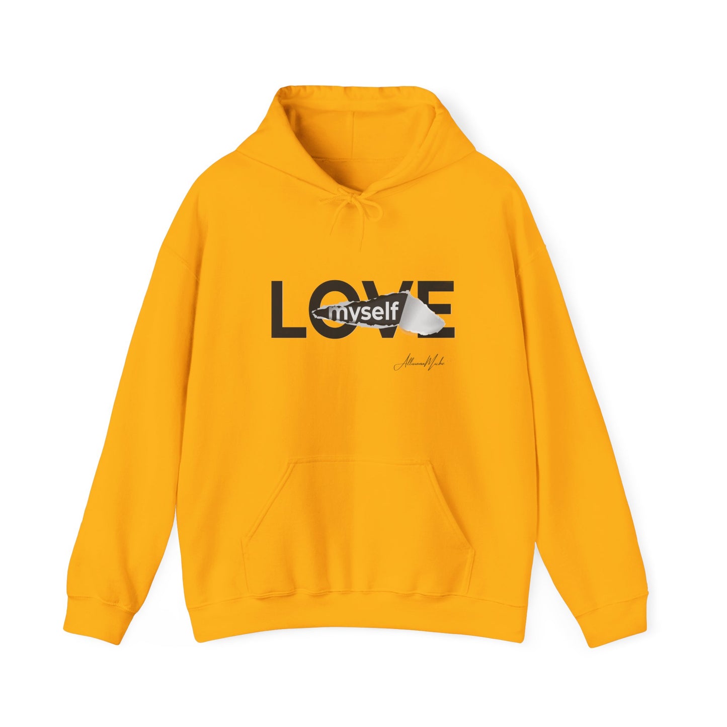 LOVE MYSELF Unisex Heavy Blend™ Hooded Sweatshirt