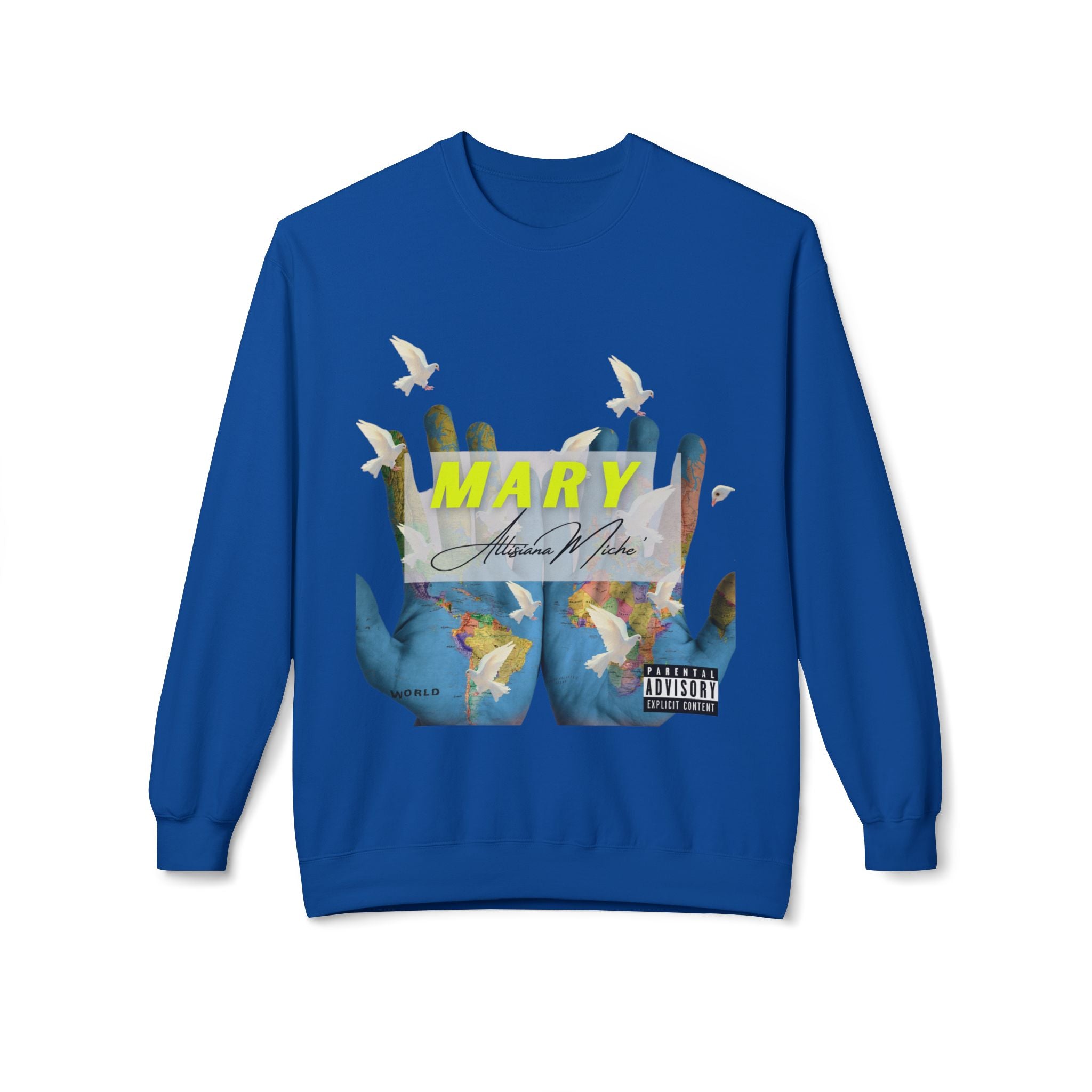 MARY Unisex Midweight Softstyle Fleece Crewneck Sweatshirt