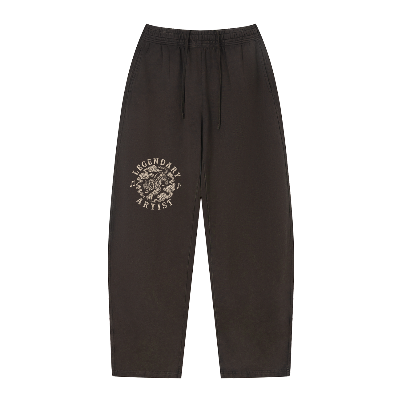 LEGENDARY ARTIST — The Tiger Collection Unisex Vintage Wash Loose Sweatpants